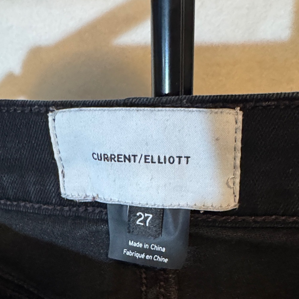 Current/Elliott Women's Black Skinny Jeans
